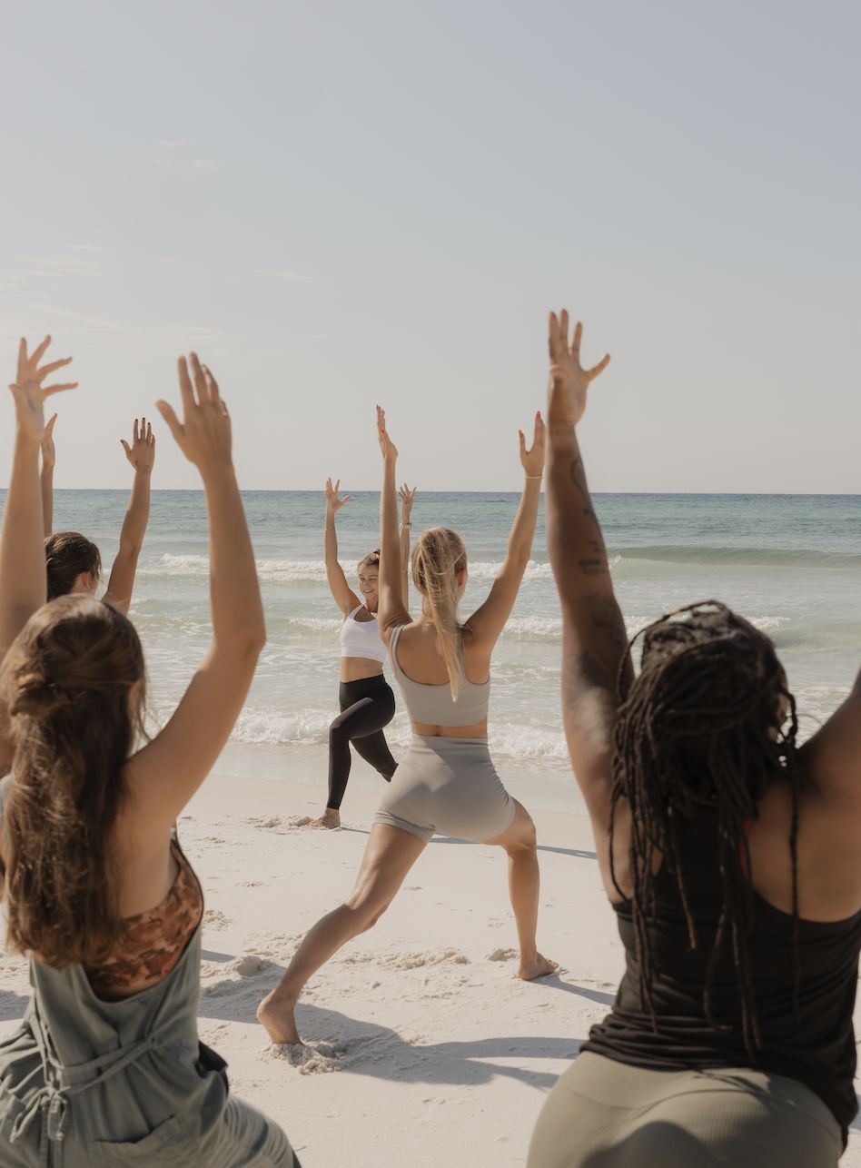 Notebook and calming wellness setup